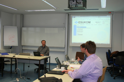 Project meeting of ESUKOM